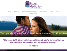 Tablet Screenshot of essexmediation.co.uk
